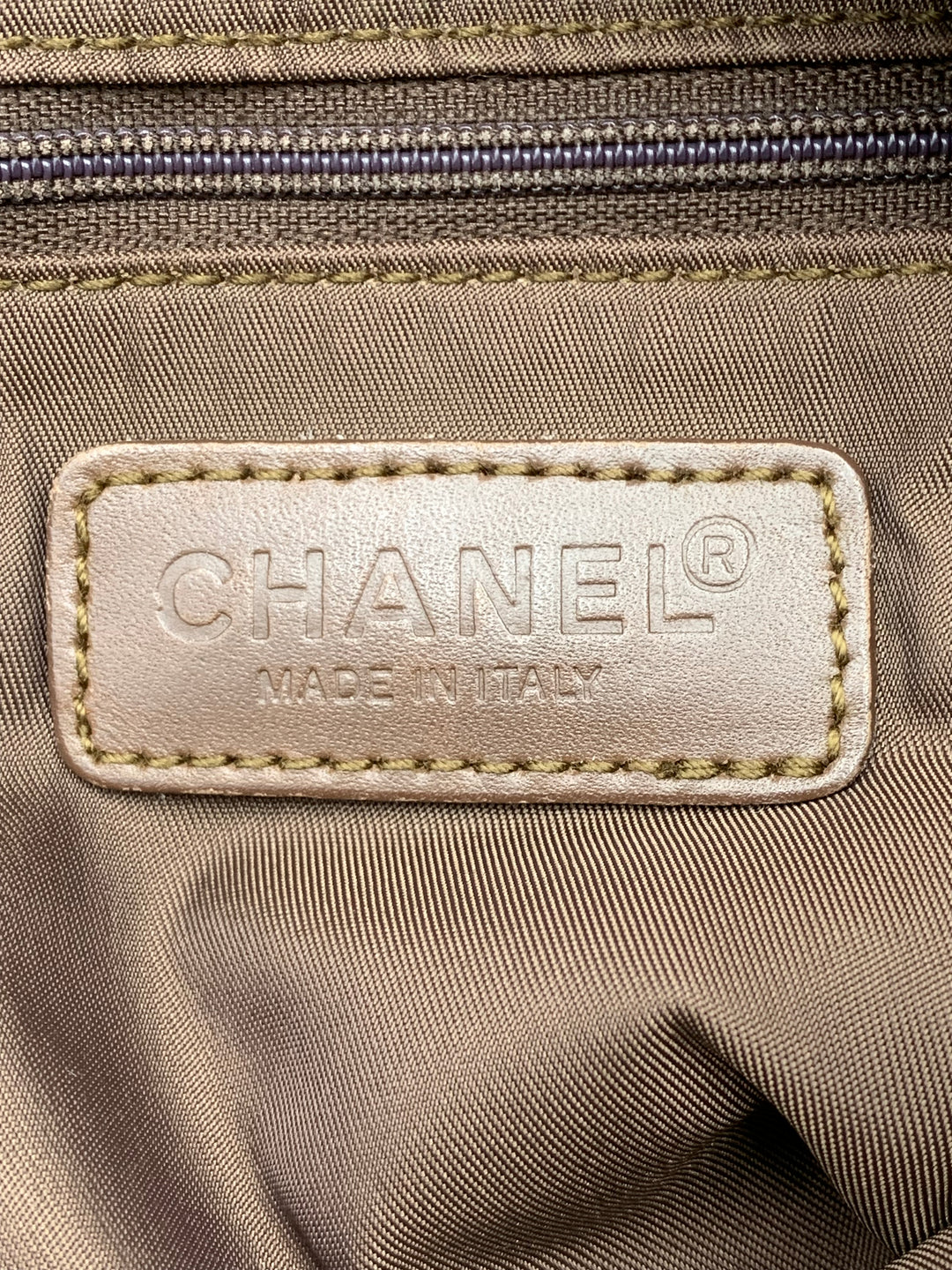 Chanel Nylon Line Tote Bag