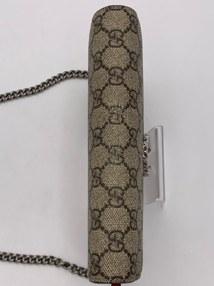 Gucci GG Supreme Dionysus Chain Wallet