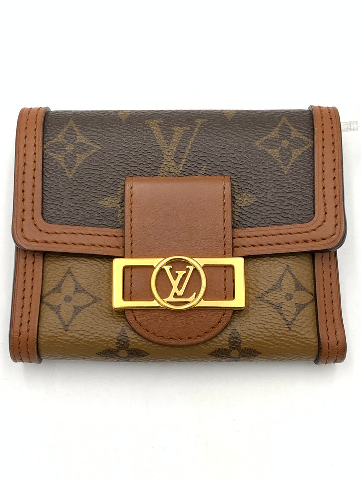 Louis Vuitton Monogram Reverse Dauphine Compact Wallet