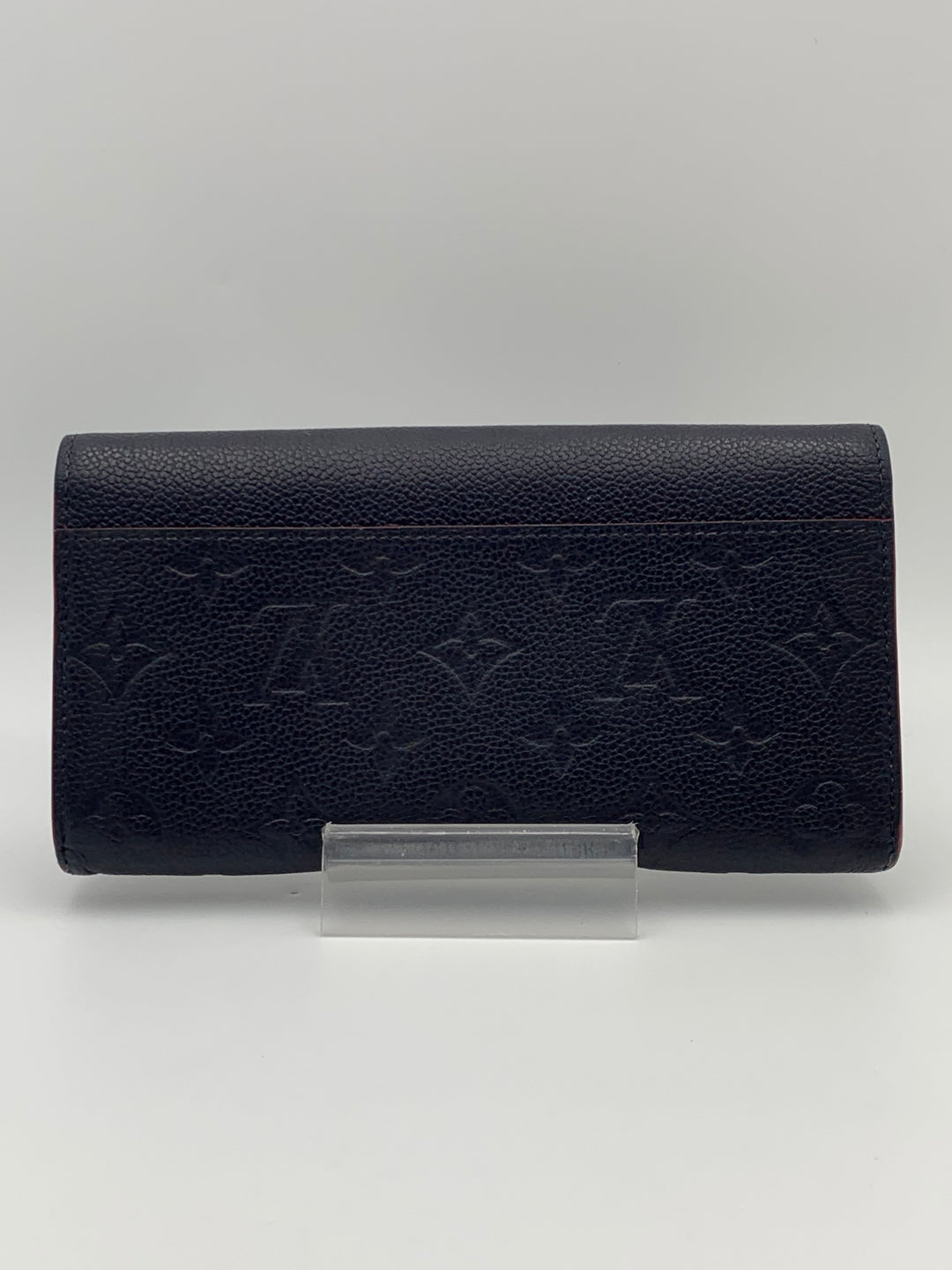 Louis Vuitton Navy Blue Empreinte Sarah Wallet