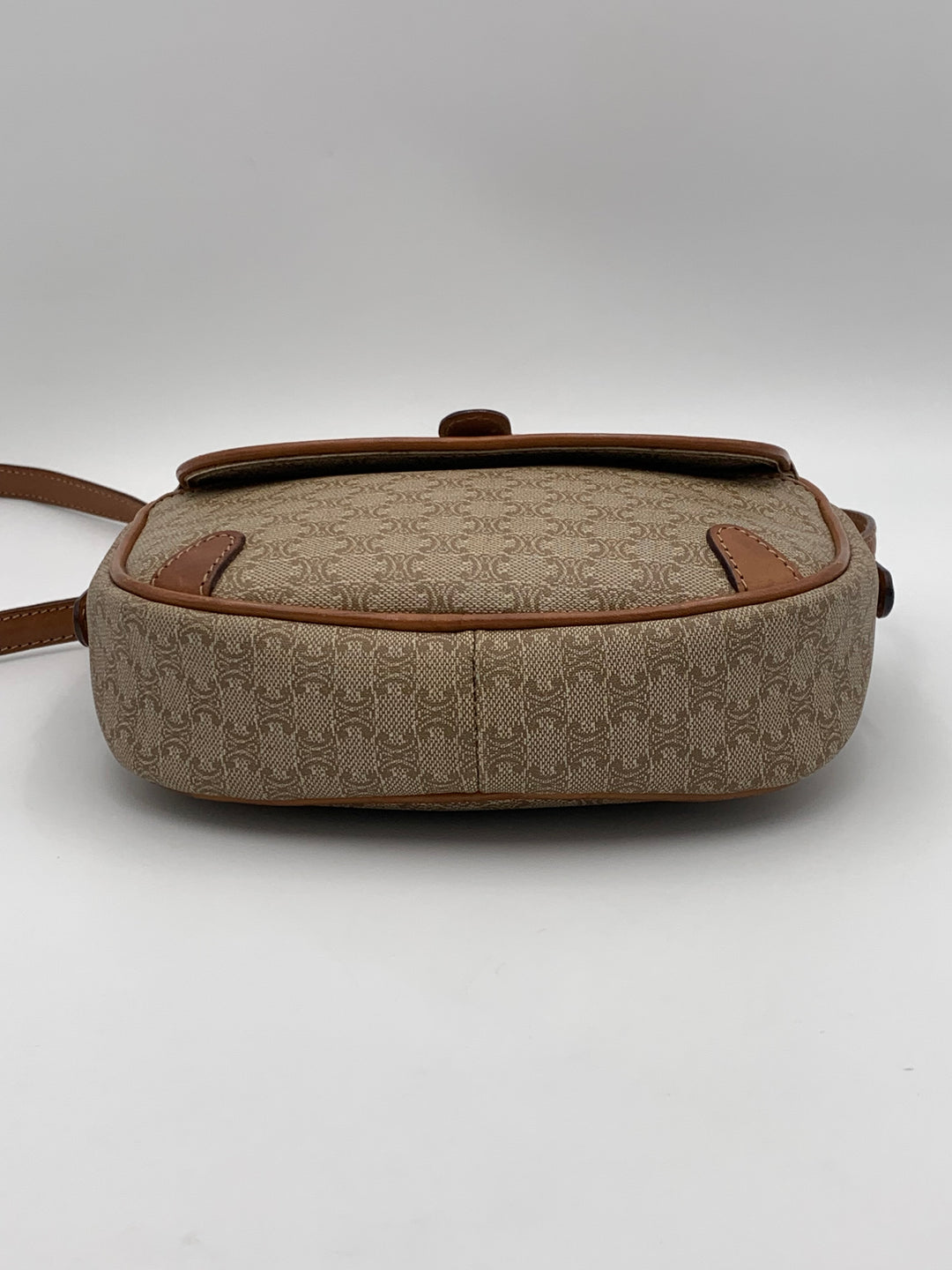 Celine Vintage Macadam Shoulder Bag