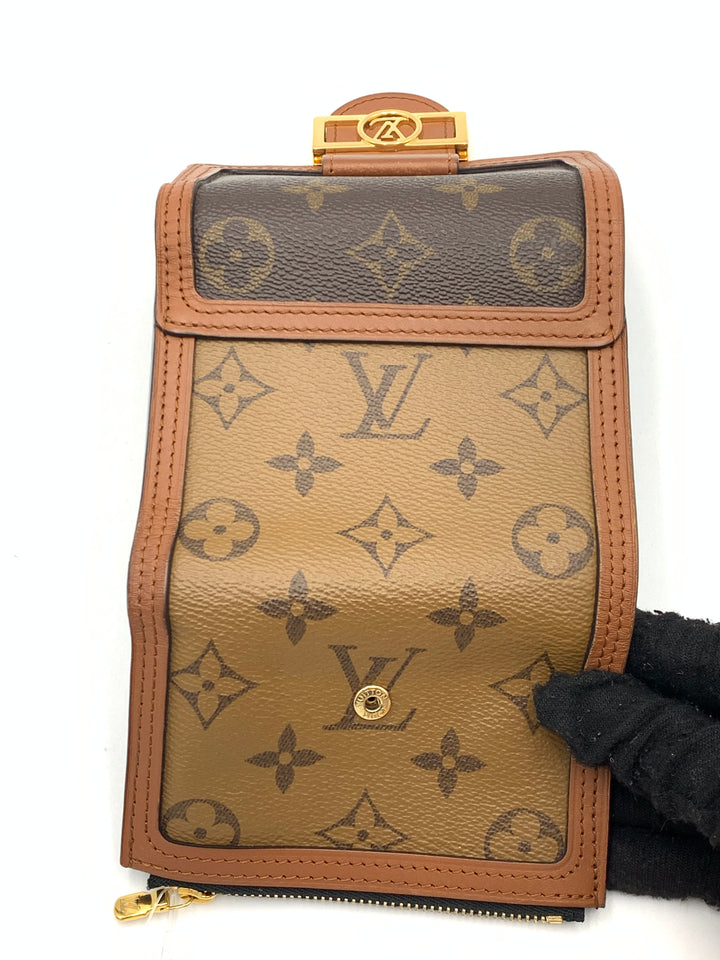 Louis Vuitton Monogram Reverse Dauphine Compact Wallet