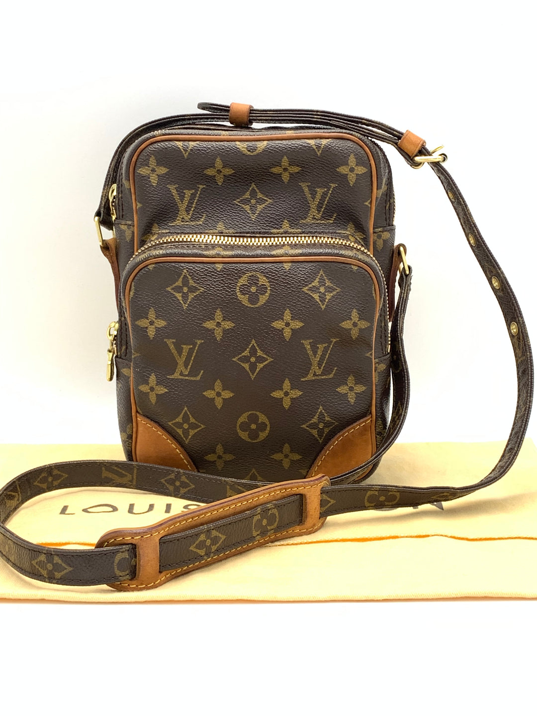 Louis Vuitton Monogram Amazon Brown Crossbody Bag