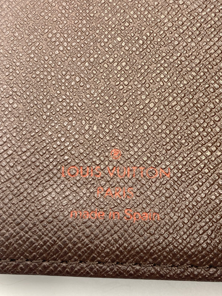 Louis Vuitton Damier Ebene Agenda PM