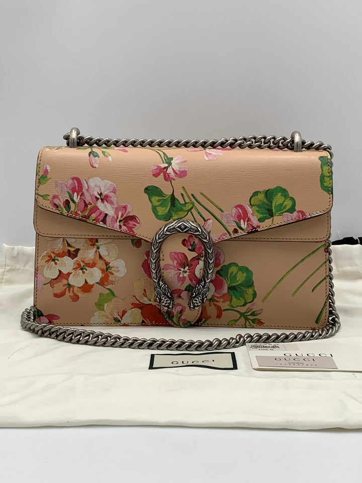 Gucci Dionysus GG Peach Blooms Shoulder Bag