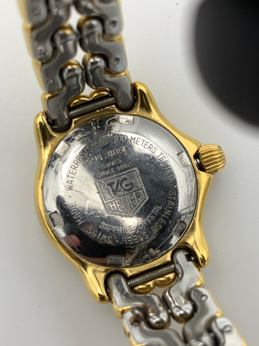 Tah Heuer Professional Gold-Plated Women's Wristwatch