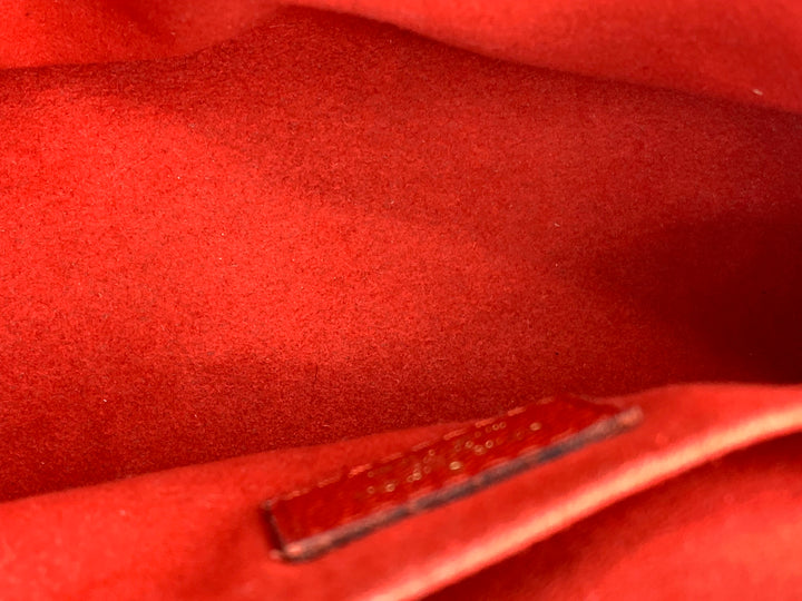 Louis Vuitton Monogram Saint Placide Flap Red