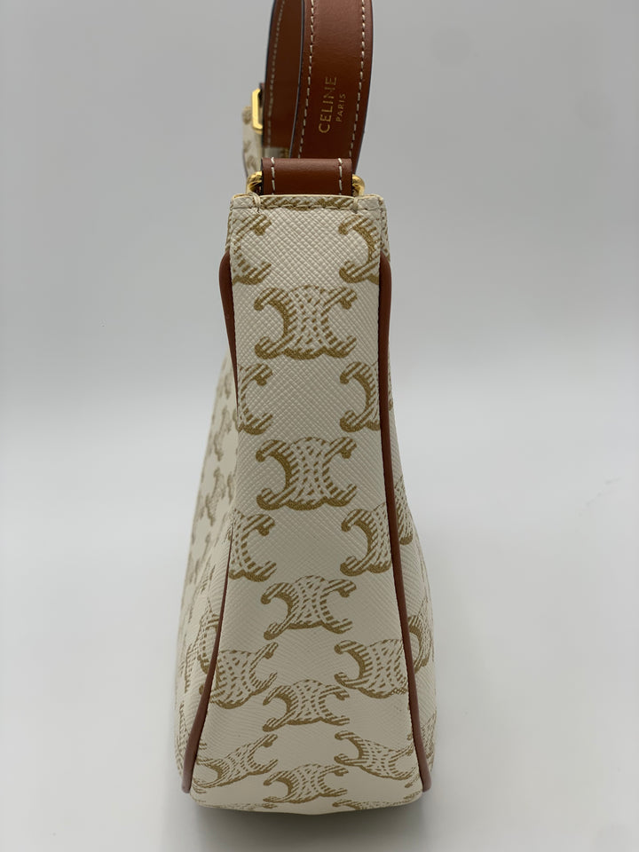 Celine Ava Bag in Triomphe Canvas