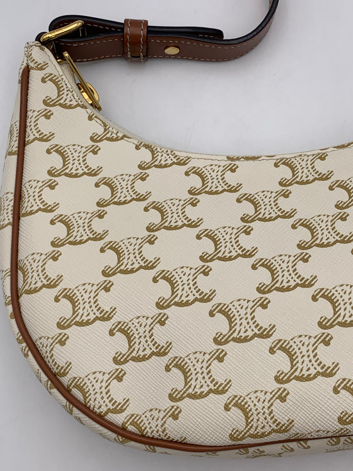 Celine Ava Bag in Triomphe Canvas