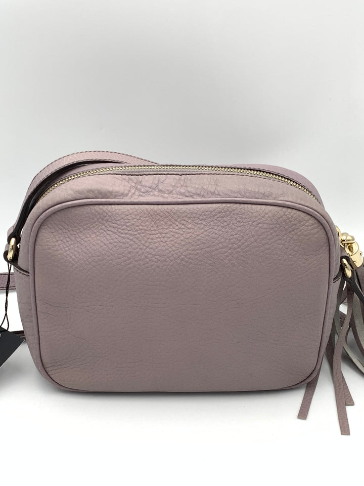 Gucci Purple Leather Small Soho Disco Crossbody Bag