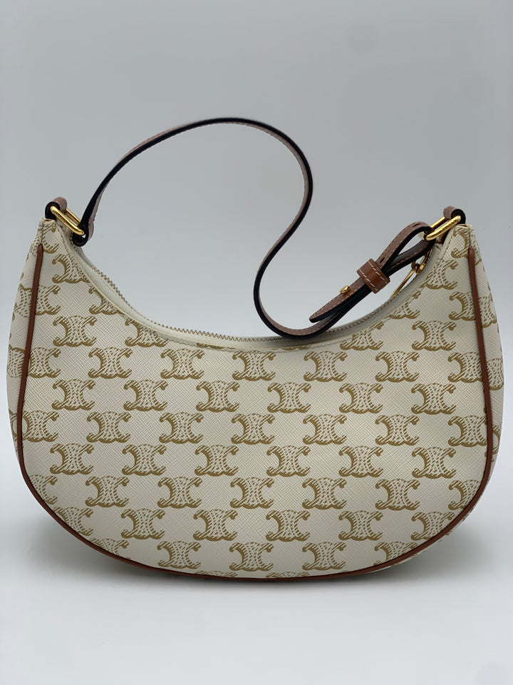 Celine Ava Bag in Triomphe Canvas
