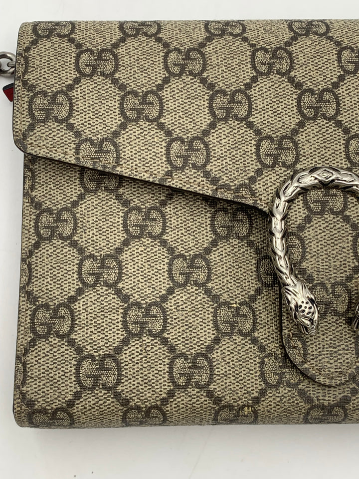 Gucci GG Supreme Dionysus Chain Wallet