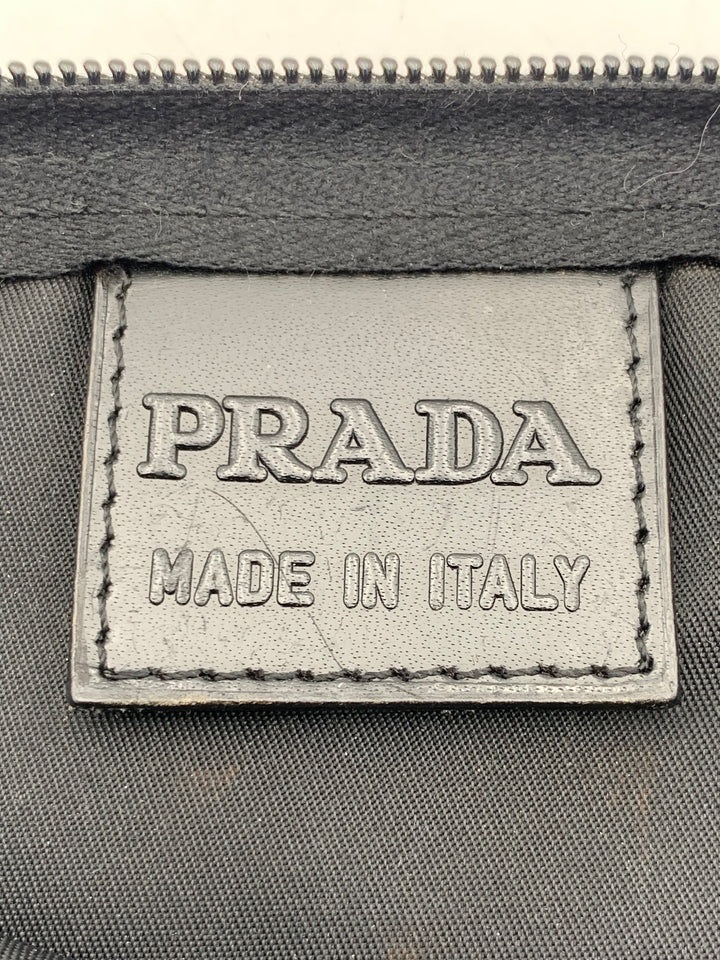 Prada Black Nylon Pouch