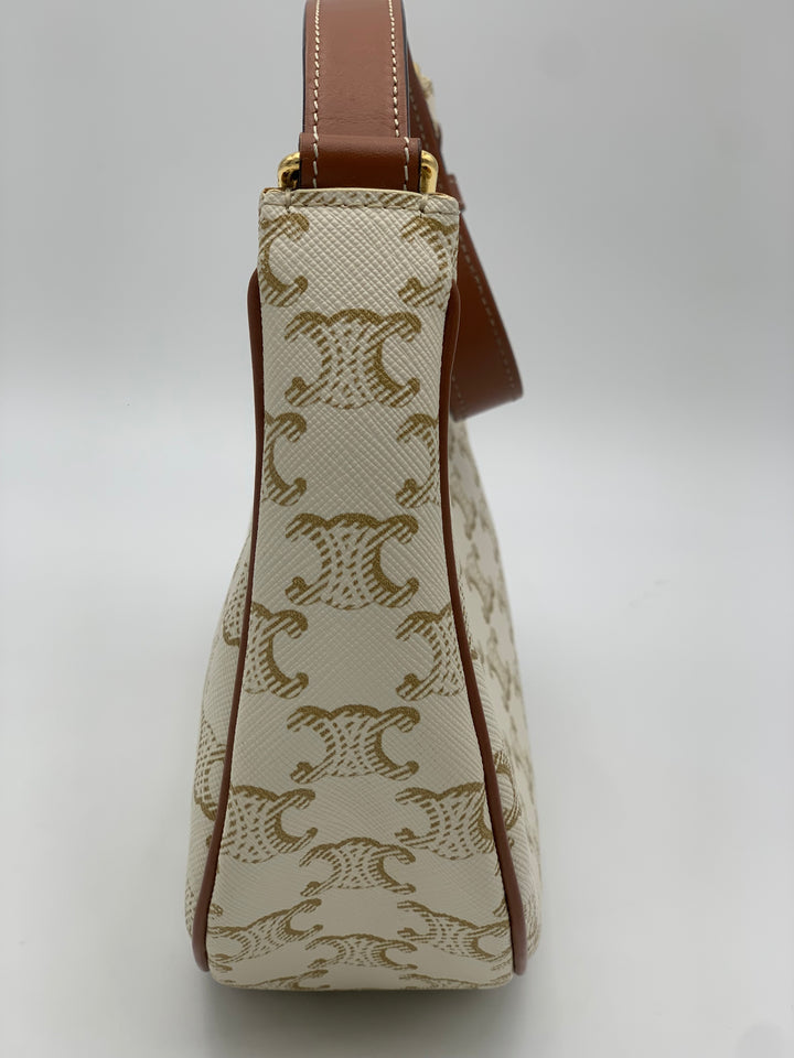 Celine Ava Bag in Triomphe Canvas