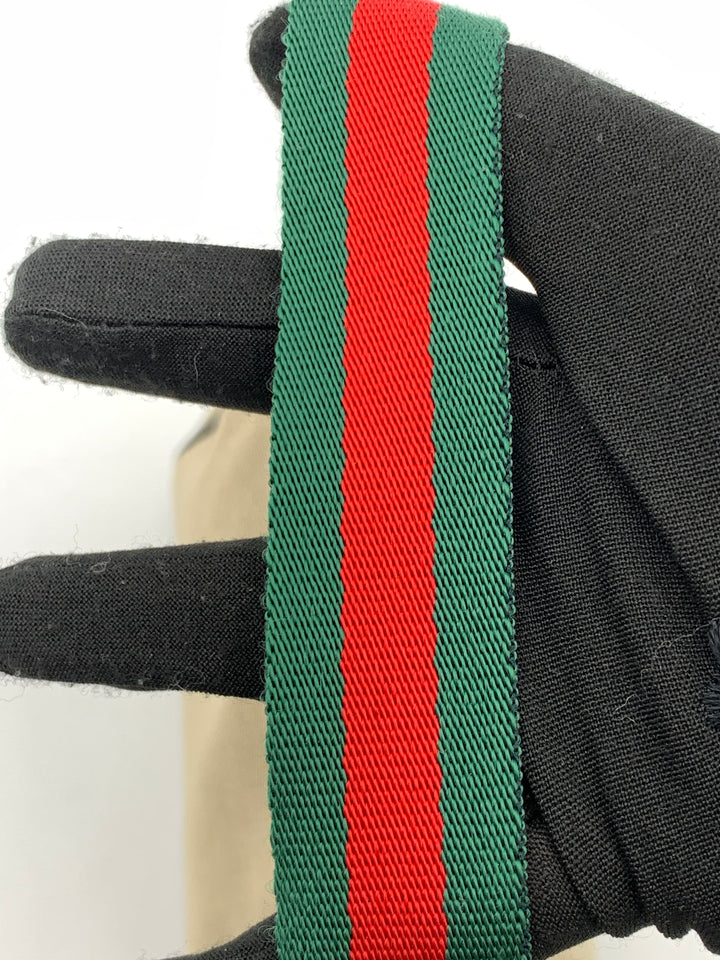 Gucci Beige Canvas Web Pochette