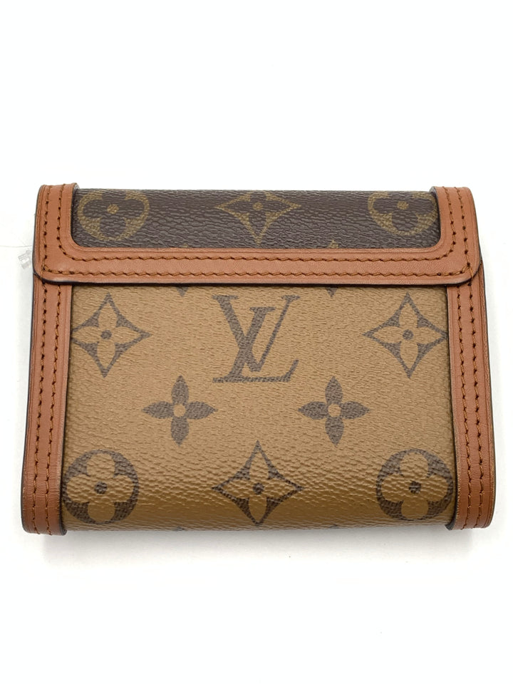 Louis Vuitton Monogram Reverse Dauphine Compact Wallet