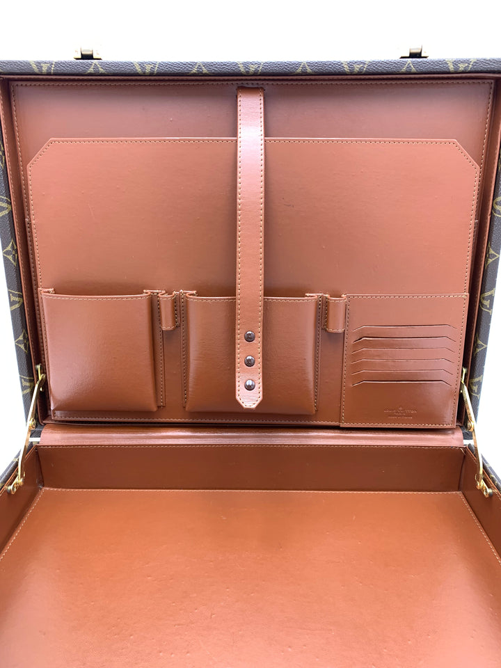 Louis Vuitton Monogram Attaché Briefcase Trunk