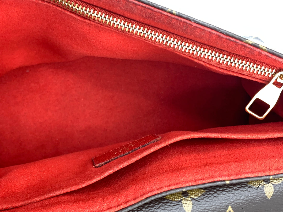 Louis Vuitton Monogram Saint Placide Flap Red