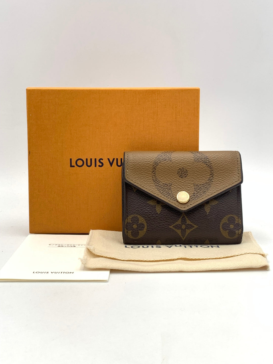 Louis Vuitton Monogram Reverse Zoe Wallet