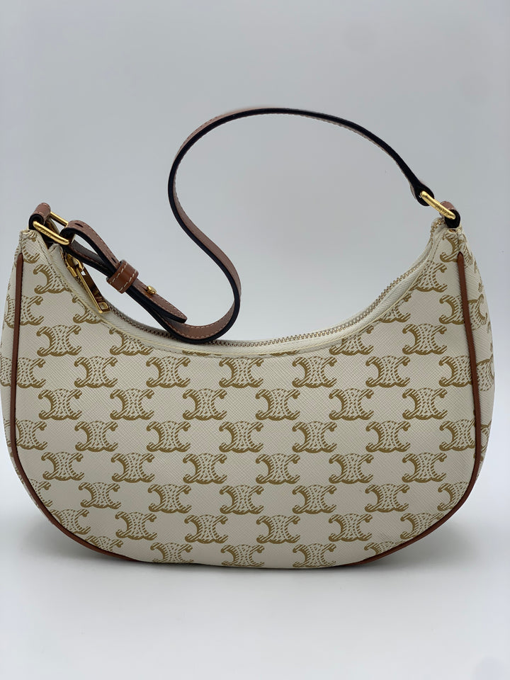 Celine Ava Bag in Triomphe Canvas