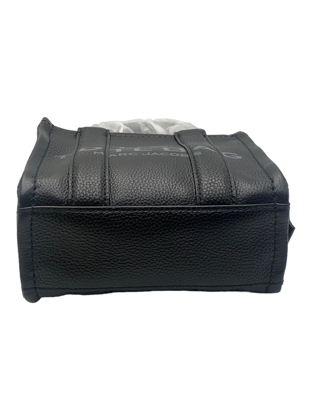 Marc Jacobs Leather The Tote Bag Mini - Black