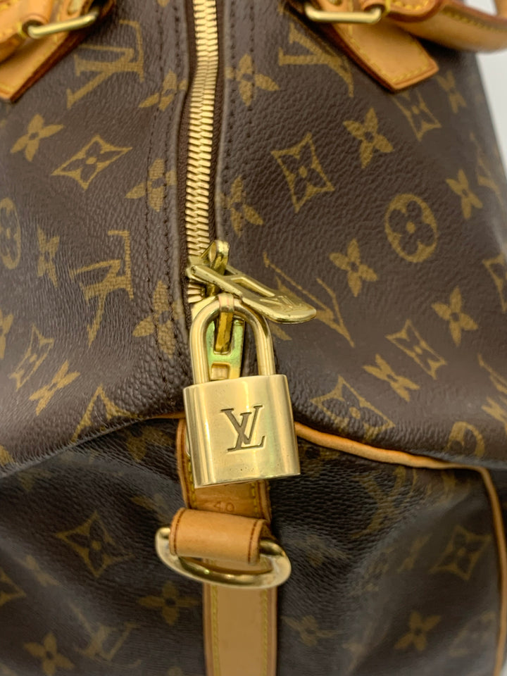 Louis Vuitton Monogram Speedy Bandoliere 40