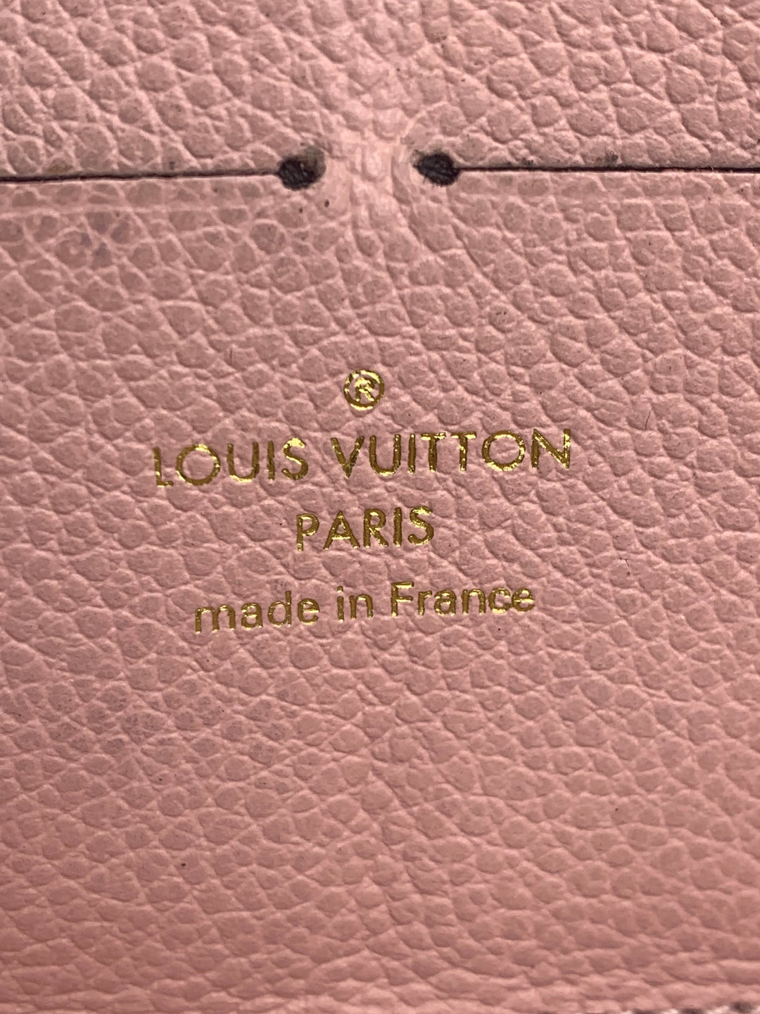 Louis Vuitton Rose Ballerine Monogram Empriente Leather Clemence