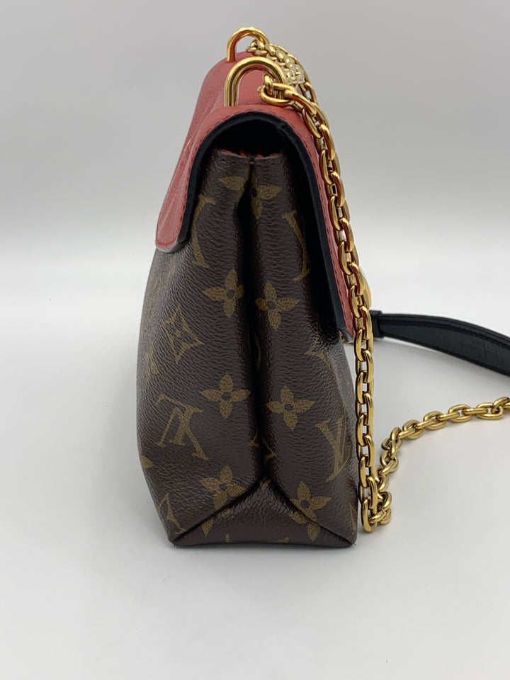 Louis Vuitton Monogram Saint Placide Flap Red