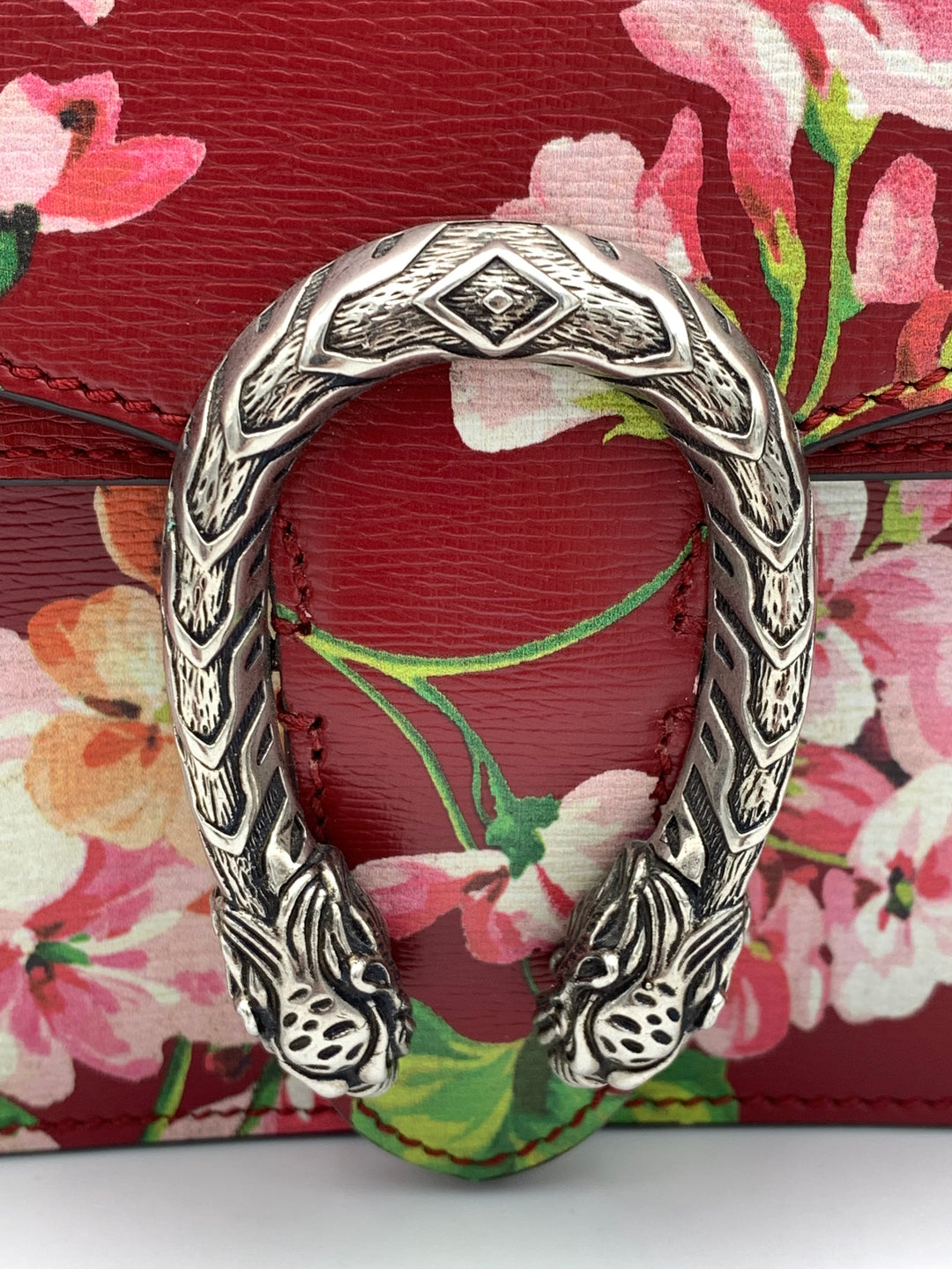 Gucci Dionysus GG Red Blooms Shoulder Bag
