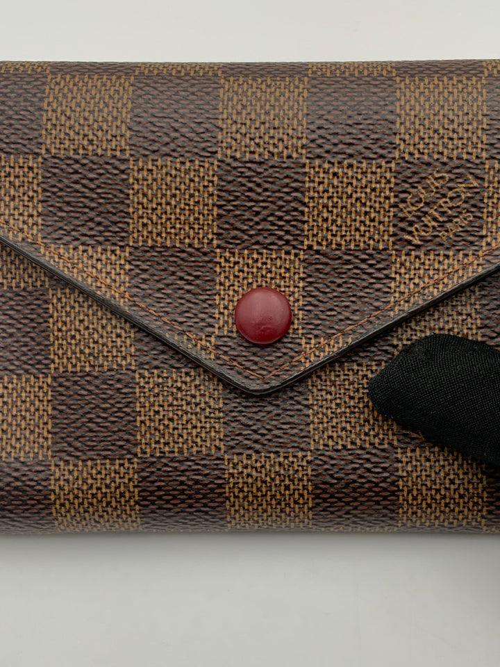 Louis Vuitton Damier Ebene Victorine Wallet