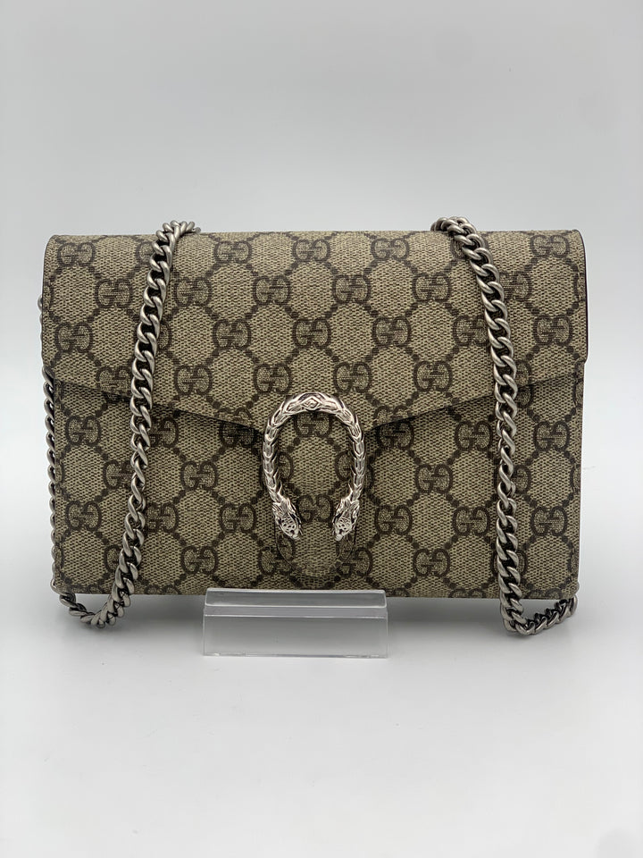 Gucci GG Supreme Dionysus Chain Wallet