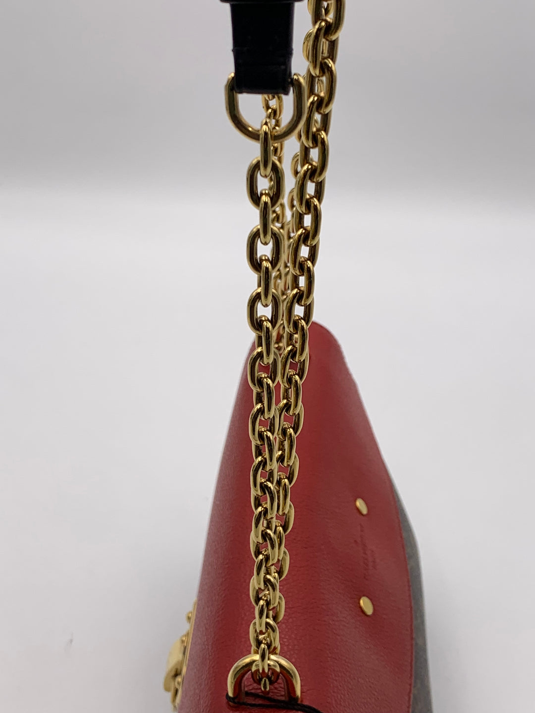 Louis Vuitton Monogram Saint Placide Flap Red