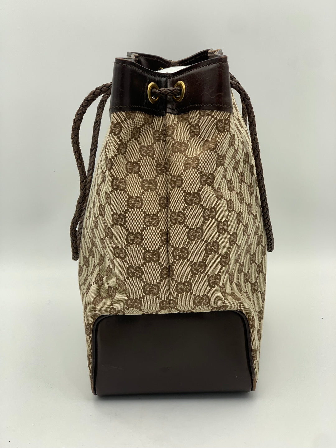 Gucci Brown Beige Gifford Tote Bag