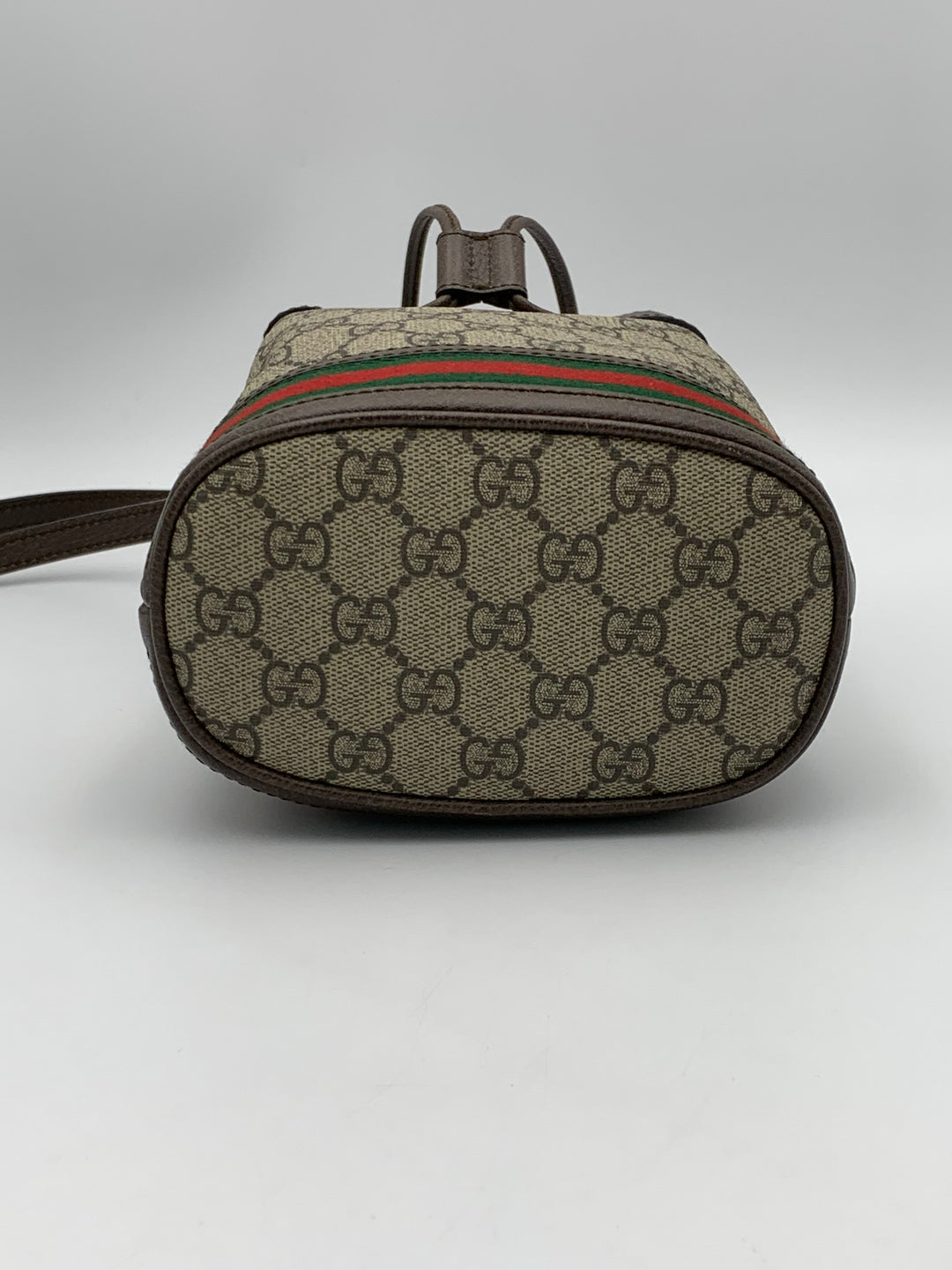 Gucci Ophidia Mini Bucket Bag-Beige