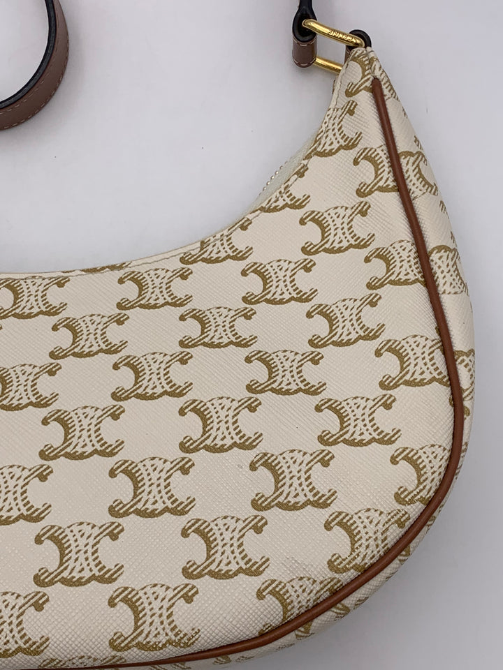 Celine Ava Bag in Triomphe Canvas