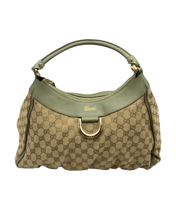 Gucci Monogram Abbey D-Ring Handbag