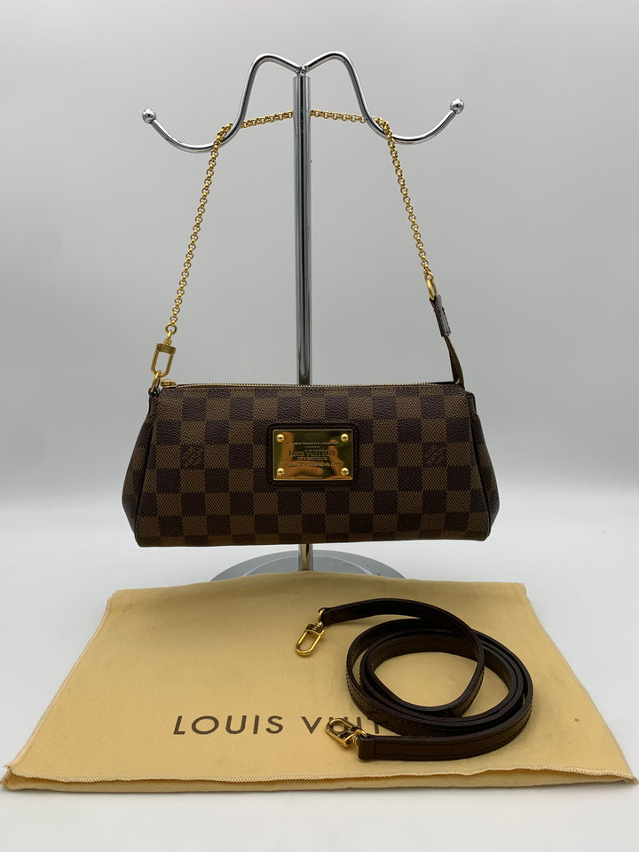 Louis Vuitton Damier Ebene Eva Clutch