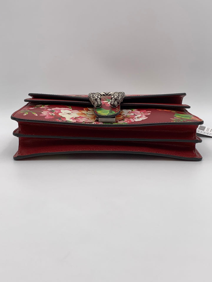 Gucci Dionysus GG Red Blooms Shoulder Bag