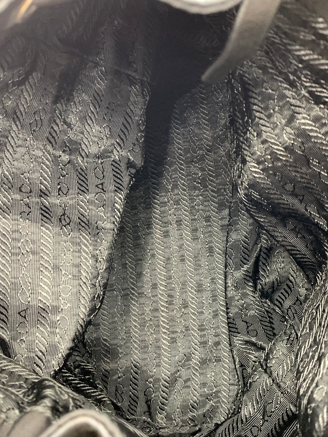 Prada Black Backpack