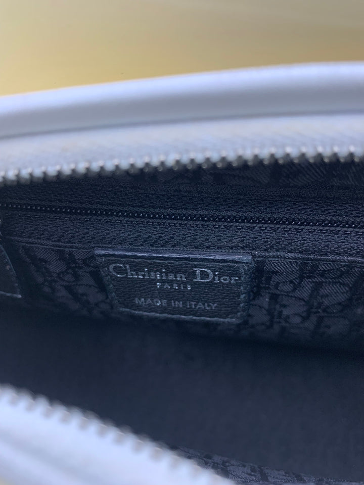 Lady Dior in Beige Cannage Patent Leather