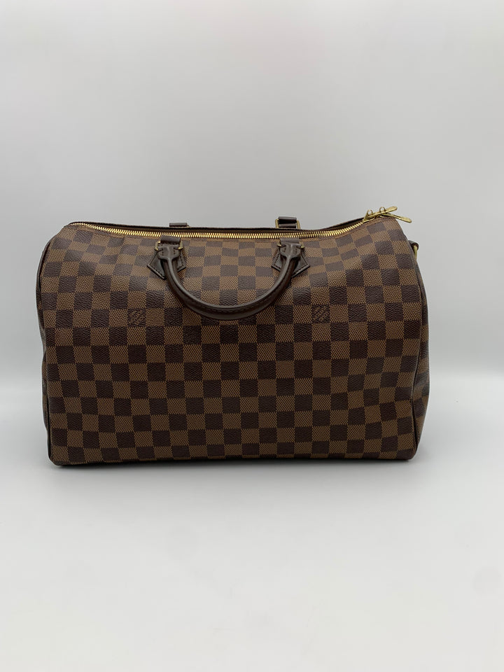 Louis Vuitton Damier Ebene Speedy Bandoliere 35