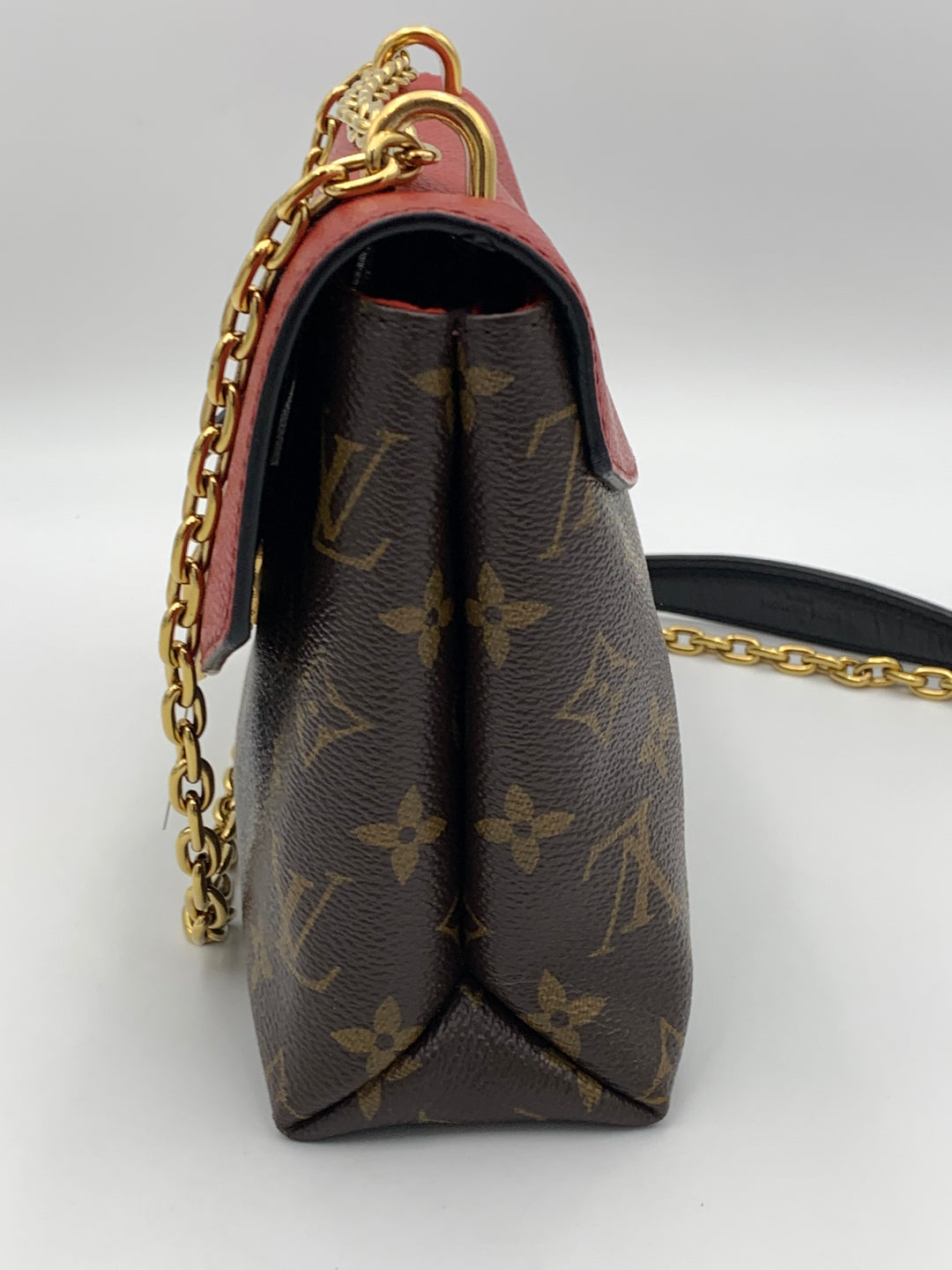 Louis Vuitton Monogram Saint Placide Flap Red