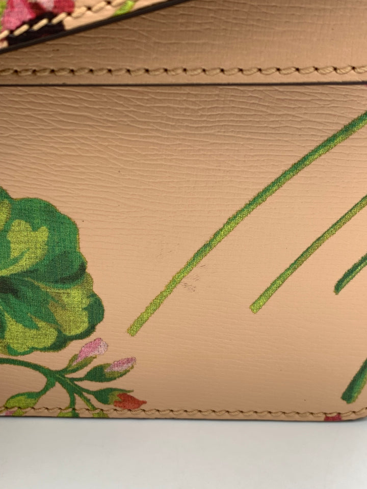 Gucci Dionysus GG Peach Blooms Shoulder Bag
