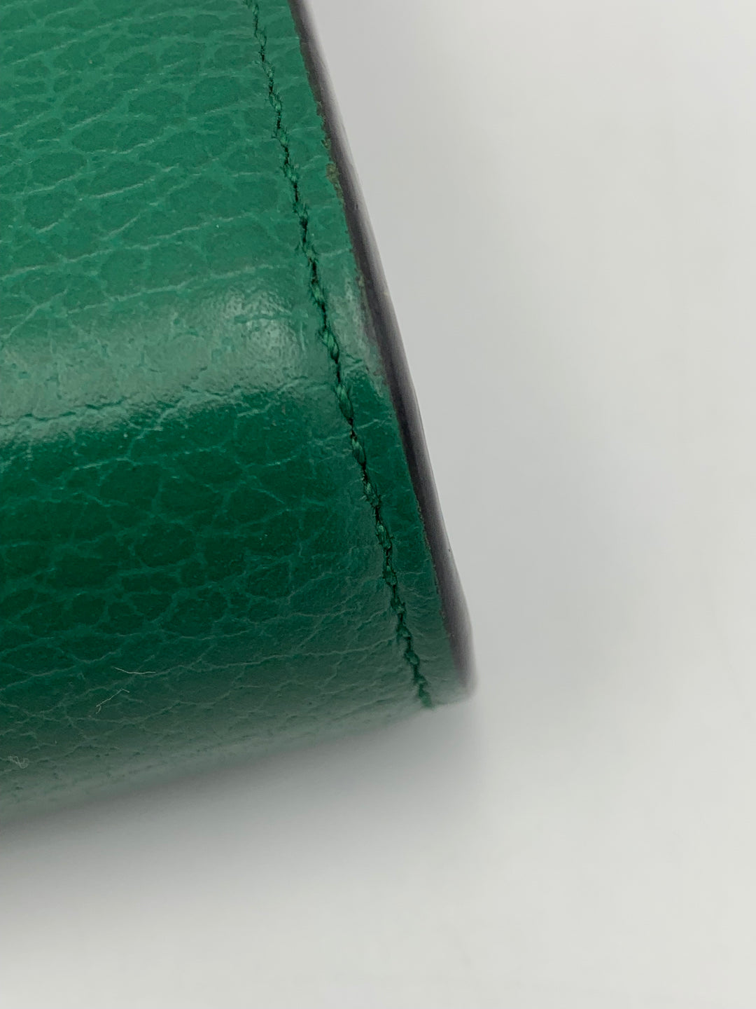 Gucci Dionysus Leather Mini Chain Bag Emerald Green