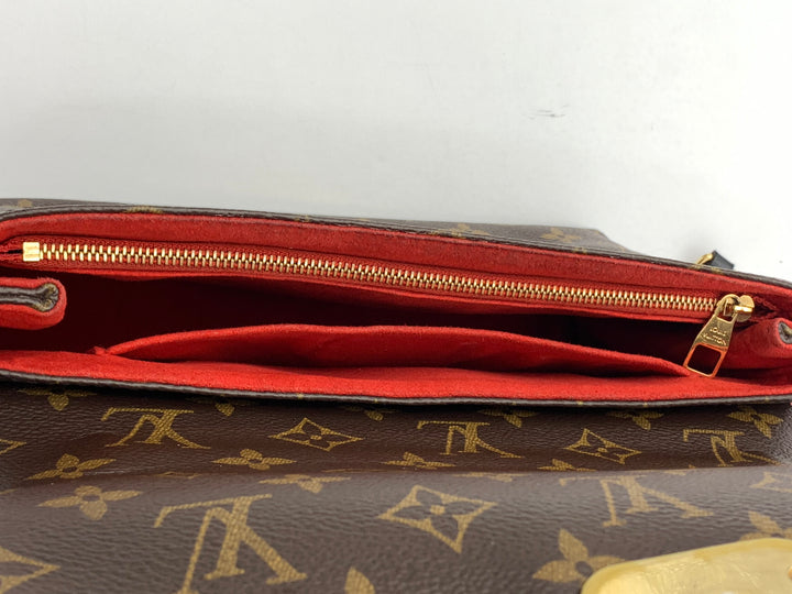 Louis Vuitton Monogram Saint Placide Flap Red