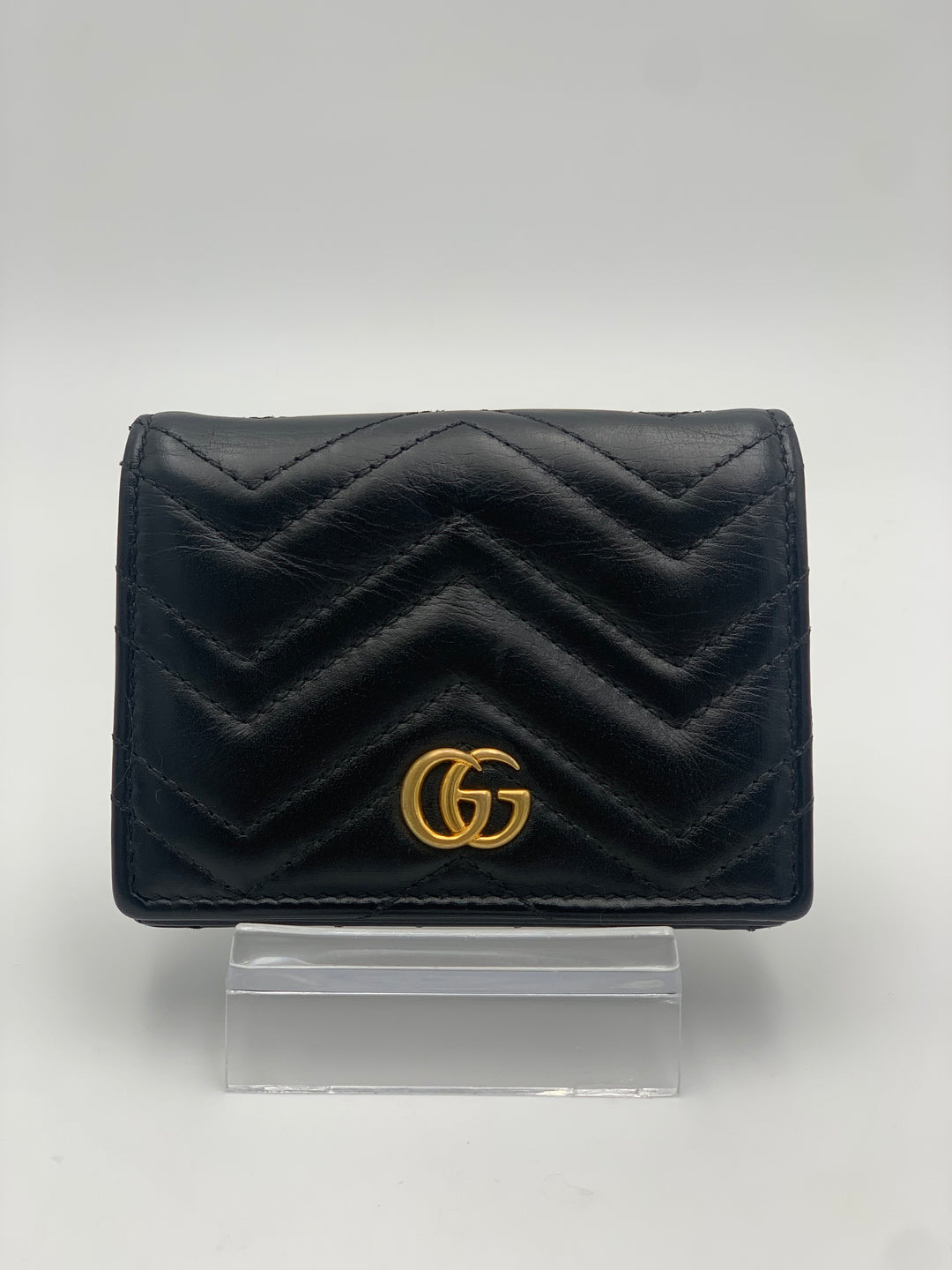 Gucci  GG Marmont Black Bifold Wallet