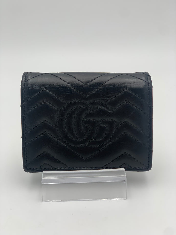 Gucci  GG Marmont Black Bifold Wallet
