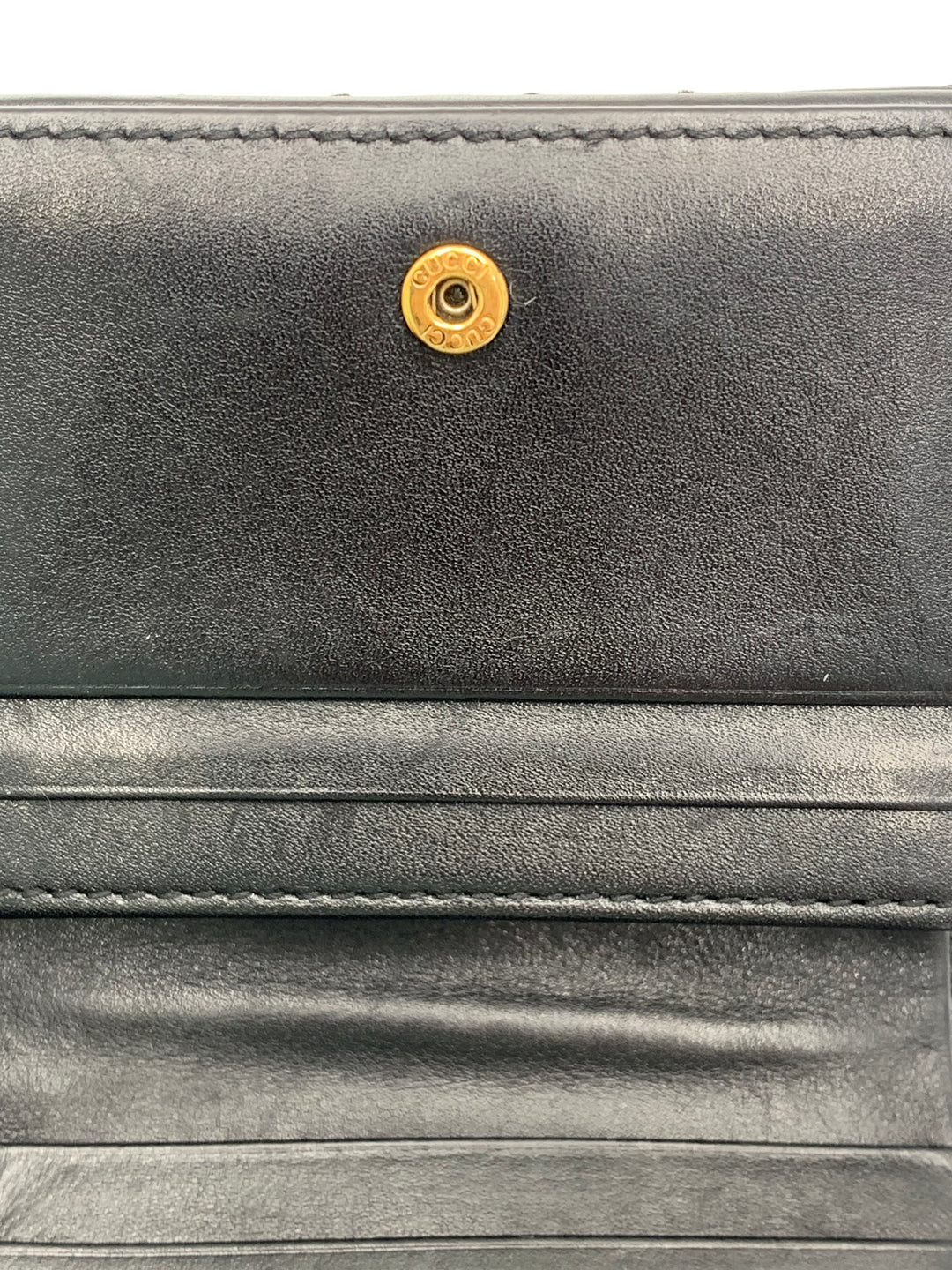 Gucci  GG Marmont Black Bifold Wallet