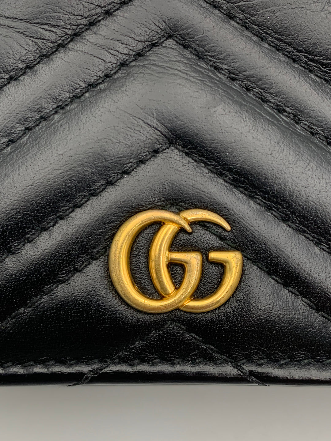 Gucci  GG Marmont Black Bifold Wallet