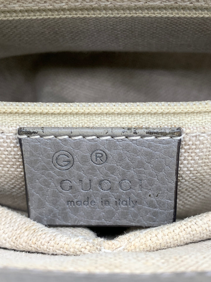 Gucci  Small Dollar Calf Interlocking G Satchel